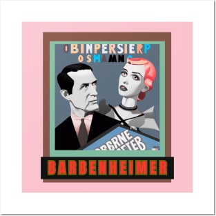 BARBENHEIMER. IMAGINED FILM POSTER. EUROPEAN RELEASE 1953. Posters and Art